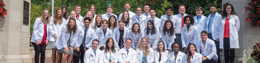 IU School of Medicine Class of 2025 (Photo by Thomas Weinzerl).